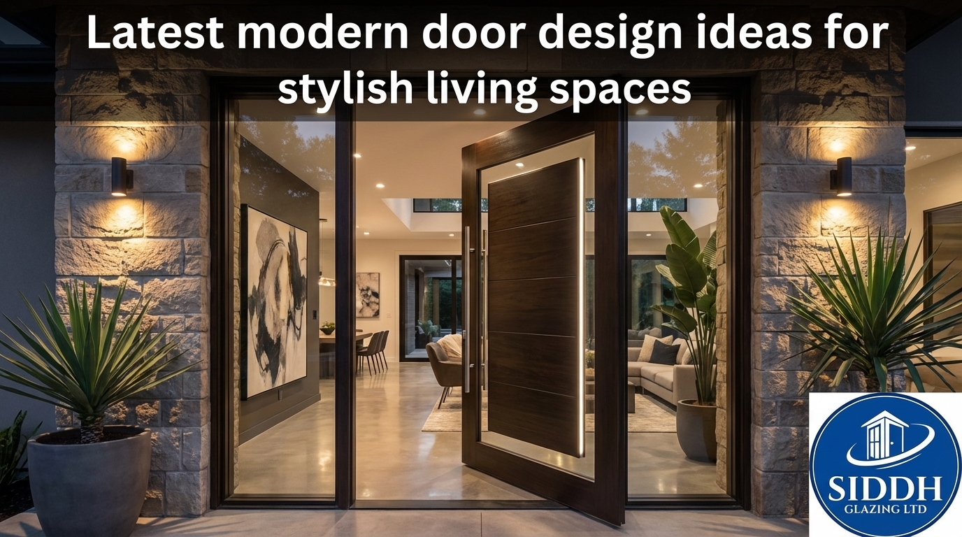 Latest modern door design ideas for stylish living spaces