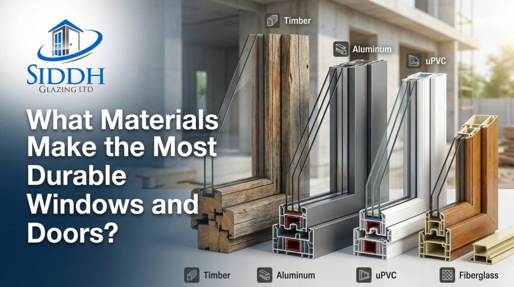 What Materials Make the Most Durable Windows and Doors?