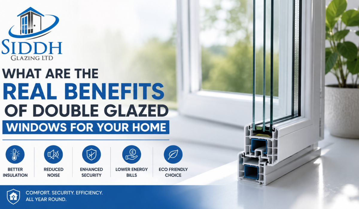 Top Benefits of Double Glazed Windows for Every UK Home