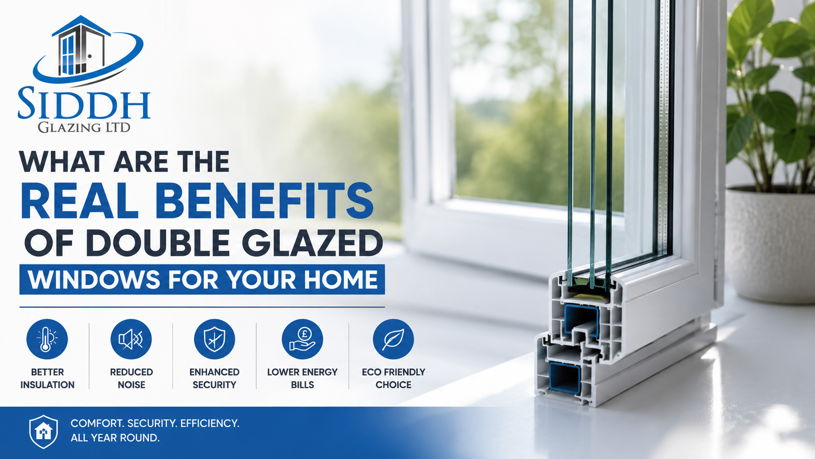 Read more about the article What Are the Real Benefits of Double Glazed Windows for Your Home?