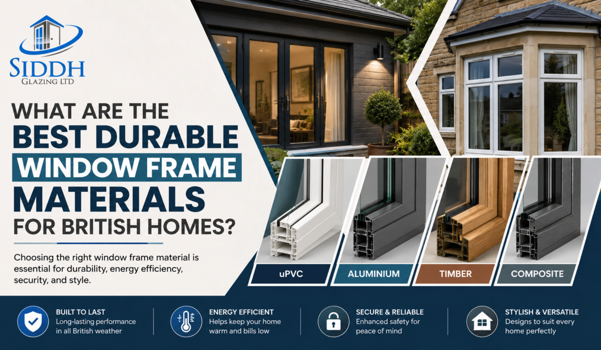 What Are the Best Durable Window Frame Materials for British Homes