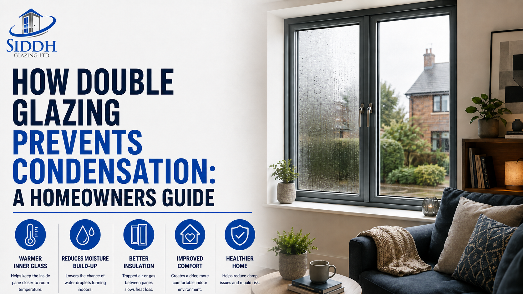 How Double Glazing Prevents Condensation: A Homeowners Guide