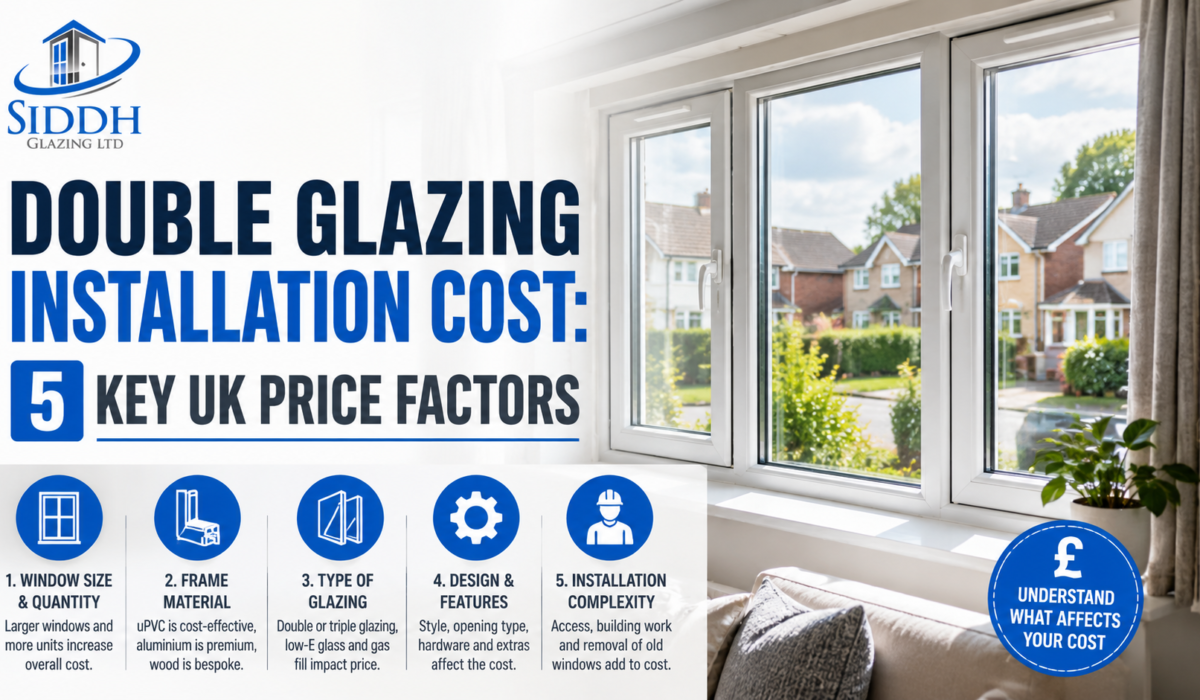 Double Glazing Installation Cost: 5 Key UK Price Factors