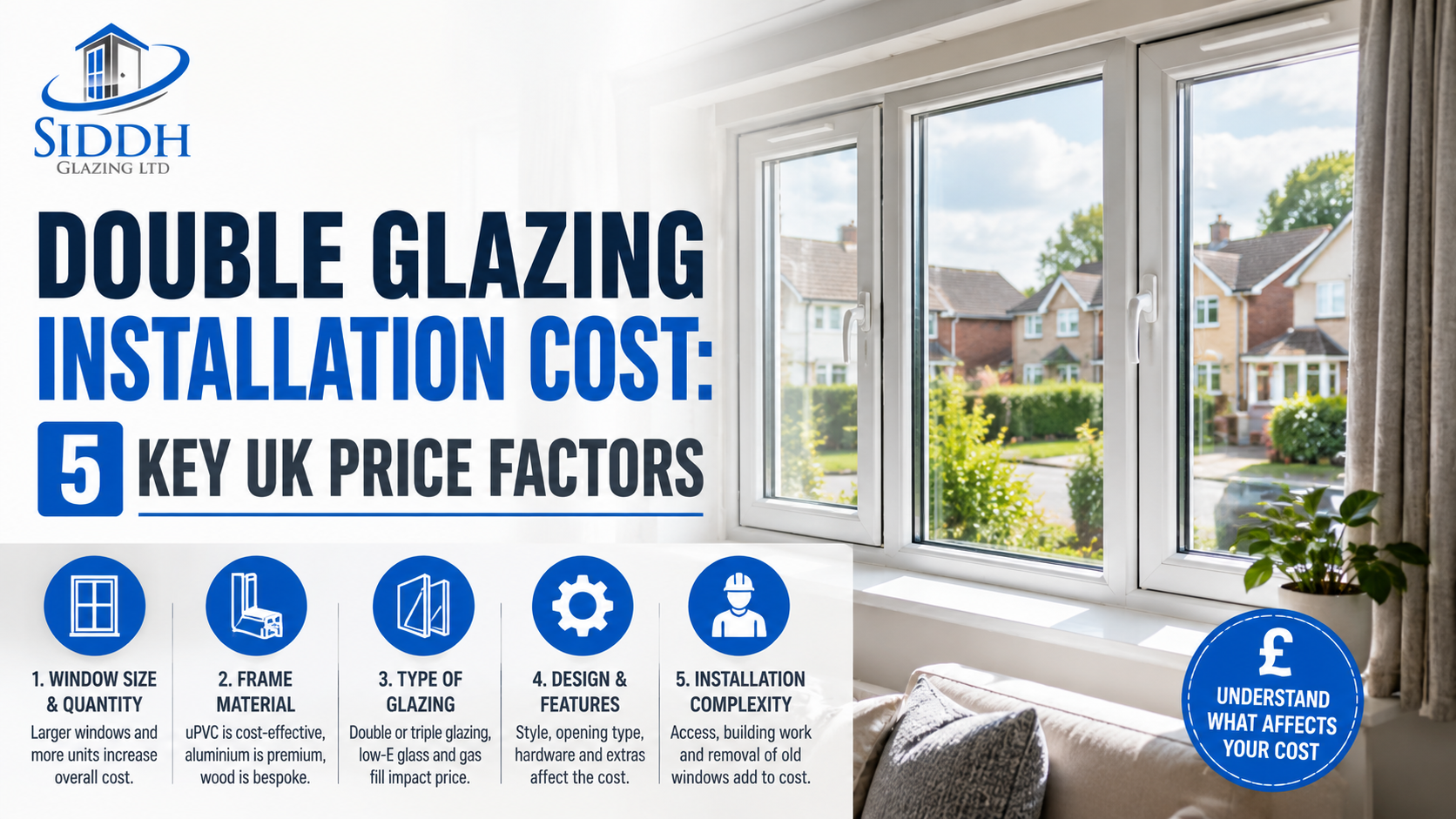 Double Glazing Installation Cost: 5 Key UK Price Factors