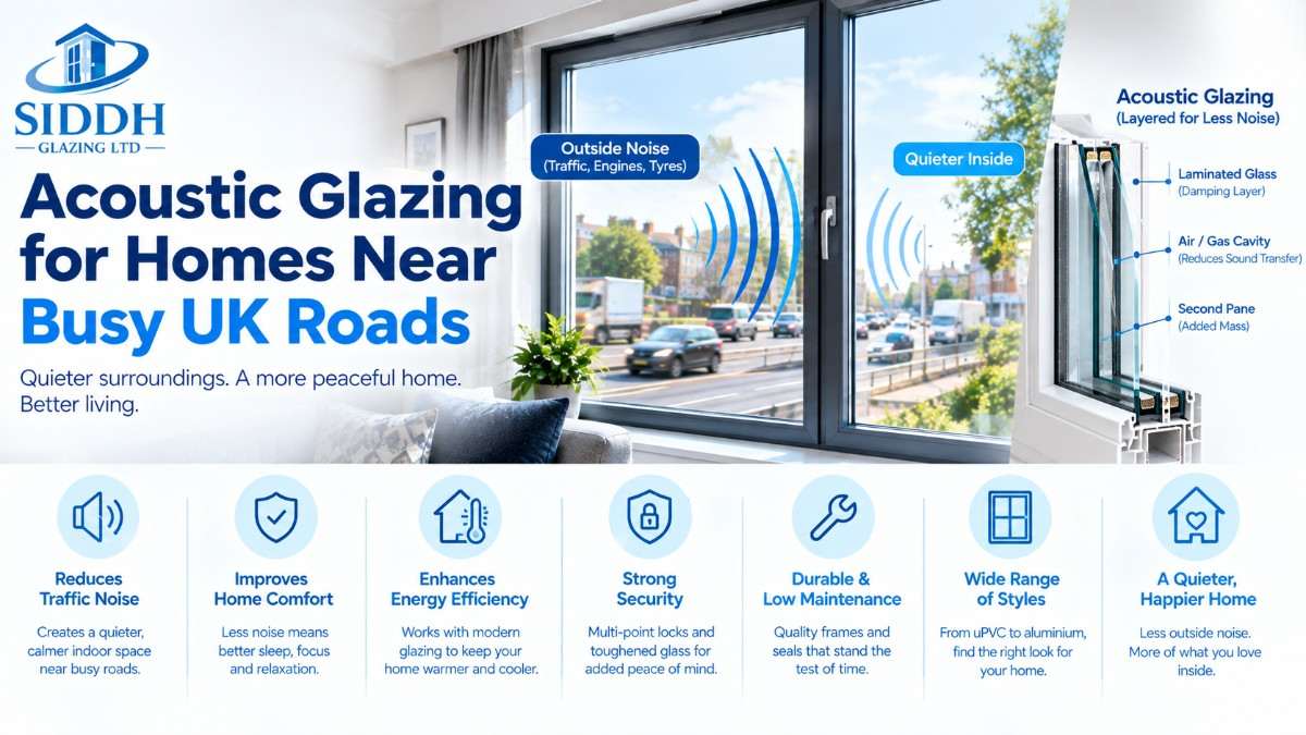 Acoustic Glazing: 7 Truths for Homes Near Busy UK Roads